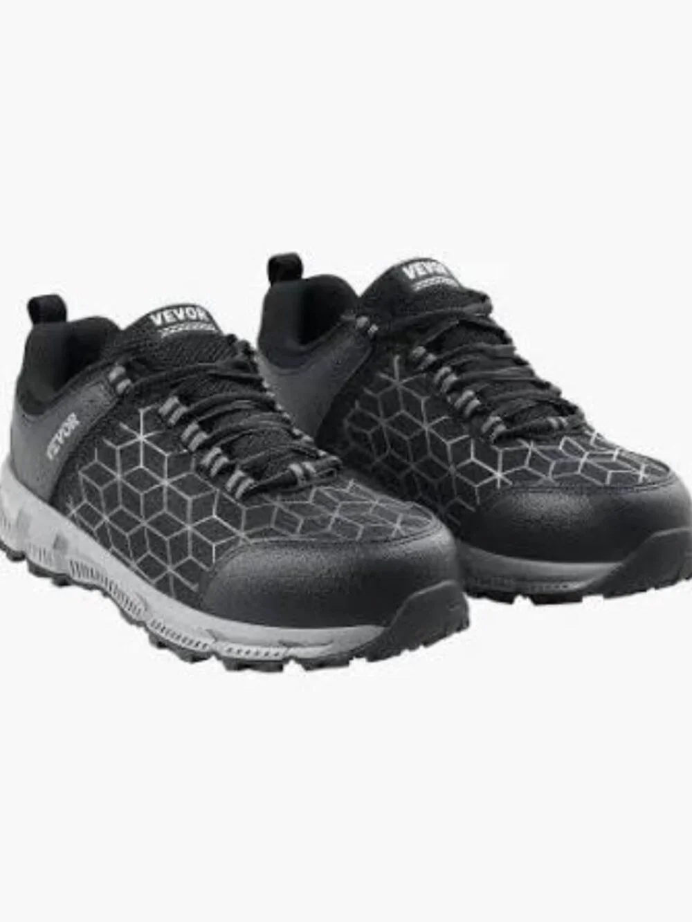 Vevor Mens Cushion Sport Safety Steel Toe Athletic Work Shoe New In Box